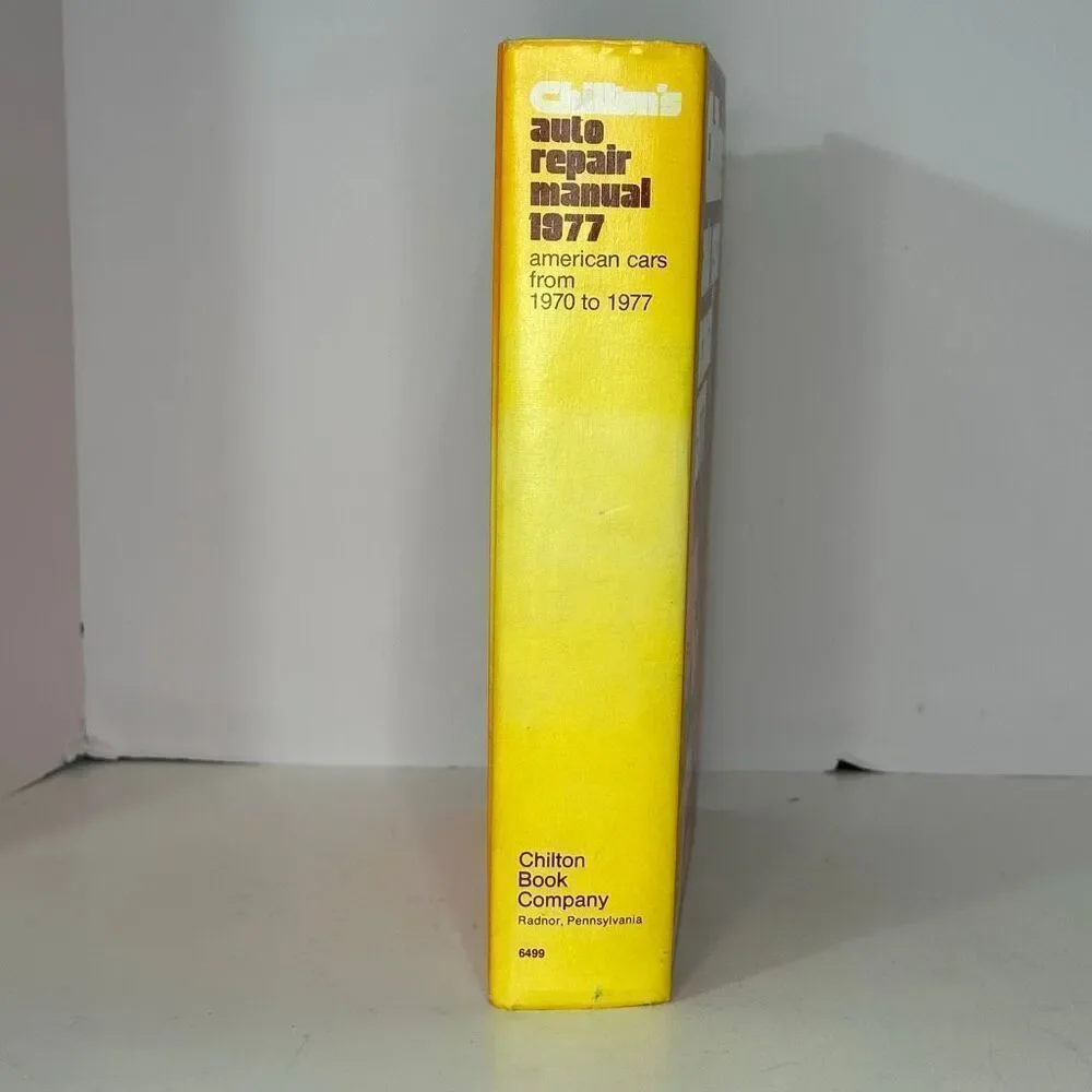 Vintage Chiltons’s Auto Repair Manual 1970-1977